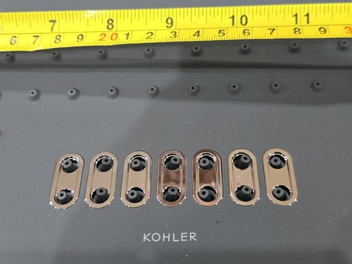 Declaración oblonga KOHLER 26297-CP de 18 pulgadas Multifunción 2,5 gpm + Válvula desviadora - Imagen 6 de 11