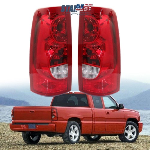 Left+Right Taillight Assembly For 2003-2006 Chevrolet Silverado 1500 2500 3500 - Bild 12 von 12