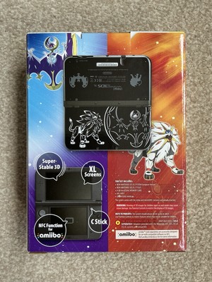 New Nintendo 3DS XL Pokemon Sun & Moon, Solgaleo & Lunala U.K.