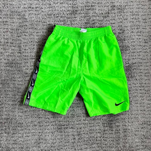 NWT NIKE YOUTH SWIM TRUNKS, SIZE XL, GREEN.