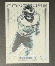Saquan Barkley 2024 Panini Phoenix Contours #CON-SBY - Philadelphia Eagles