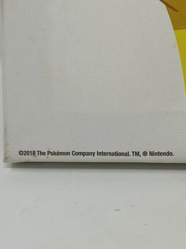 Pokémon Pikachu Tela Wall Art 2018 - Licenza Nintendo - Decorazione Camera - Foto 2 di 8