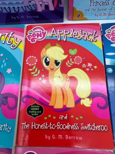 Lot of 8 My Little Pony Series Kids Chapter Books GM Berrow 6 PB & 2 HC - Picture 7 of 11