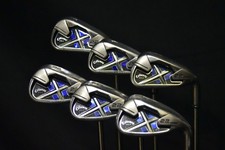 CALLAWAY X-22 SET: 4-9,PW IRONS SHAFT 37.5 IN...