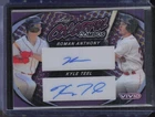 2023 Leaf Vivid Colorful Combos Roman Anthony Kyle Teel 2/2 Auto Autograph