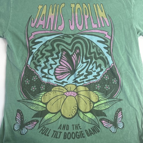 American Eagle Janis Joplin Oversized Graphic Band T-Shirt Women’s Size XS/S - Picture 3 of 7