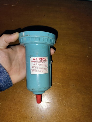 Per Ricambi Wilkerson XB3-04-M00 99 Valvola di Scarico Auto Blu Teal - Foto 3 di 4