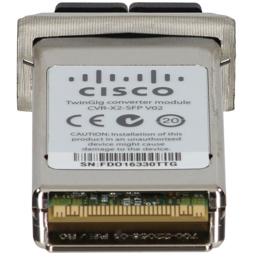 Cisco CVR-X2-SFP Adattatore SFP da X2 a 2P 1GbE (CVR-X2-SFP) - Foto 4 di 8