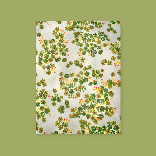 VINTAGE 1960s POLYESTER DRESS HIPPIE MOD CLOVER FLOWER POWER BOHO PRAIRIE GROOVY - Picture 12 of 24