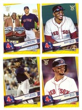 2019 Topps Big League Gold Team Set - BOSTON RED SOX 