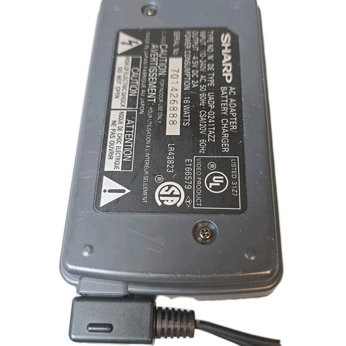 Sharp VL-E66U 8mm Viewcam Camcorder Hi-Fi w/ 2 Batteries, Charger, User Manual - Picture 10 of 14