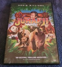 Jumanji (DVD, 1995) Action Adventure Family Robin Williams Kirsten Dunst