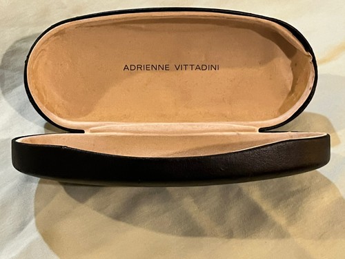 Adrienne Vittadini Black Clamshell Eyeglasses Case - Picture 8 of 9