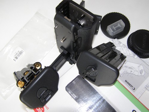 Canon BG-E3 battery Grip for- Canon EOS 400D Digital Cameras plus body caps - Picture 5 of 9