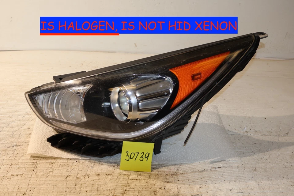 Faro izquierdo halógeno 17 18 19 Kia NIRO conductor luz 30739 Foto 2 de 4
