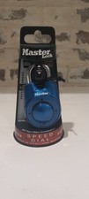 Master Lock 1500ID Speed Dial Combination Lock Blue New