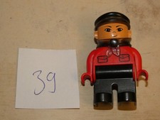 Lego Duplo Figur Mann Lokführer von der Intelli Lok Nr.39