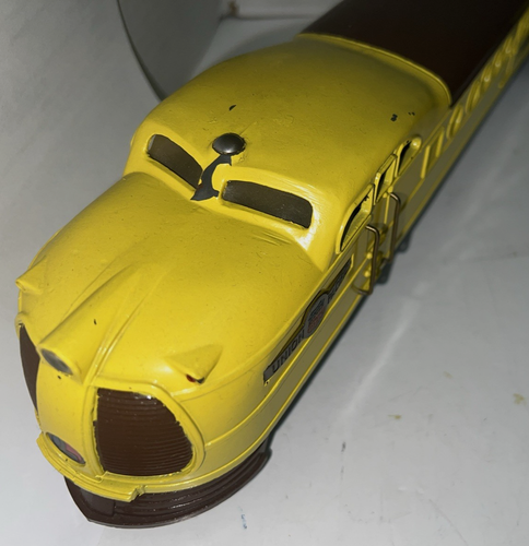 LIONEL PREGUERRA O-GAU. JUEGO TREN STREAMLINER WHISTLING UNION PACIFIC 636W - RESTAURADO - Imagen 4 de 17