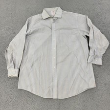 Brooks Brothers 1818 Shirt Mens 17-33 Madison Striped Pocket Button Up