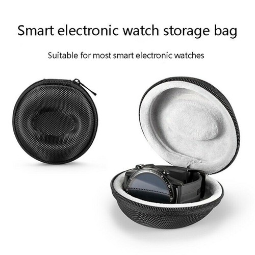 Zipper Shockproof Smart Watch Storage Case Protective Box Travel Organizer