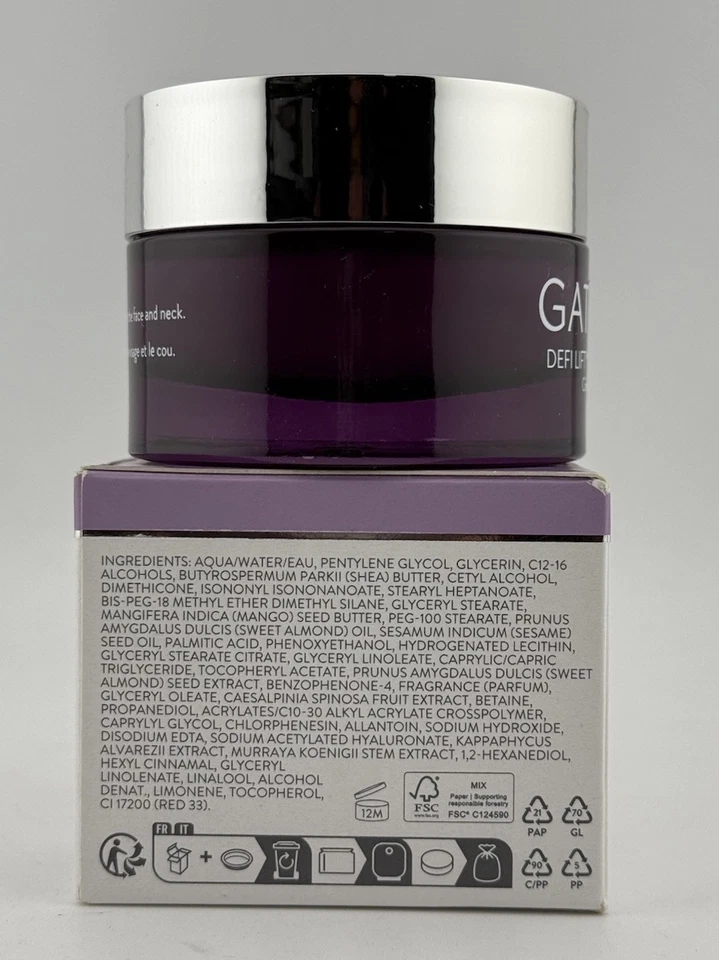 Crema tonificada 3D Gatineau Defi Lift 50 ml/1,6 OZ NUEVA Foto 4 de 4
