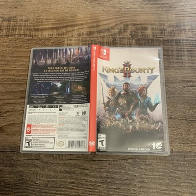 Empty Replacement Case & Artwork ONLY! King s Bounty II 2 Nintendo Switch
