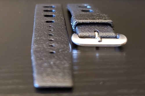 Clean Vintage 1960's Authentic 'Tropic Sport' 'Acier' 18mm Rubber Watch Band - Bild 5 von 5