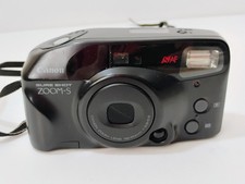 Canon 35mm Sure Shot Zoom-S Film Camera S-AF UNTESTED FREE RETURNS