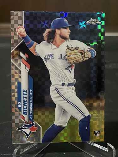 BO BICHETTE 2020 Topps Chrome X-FRACTOR Rookie Card SP Blue Jays