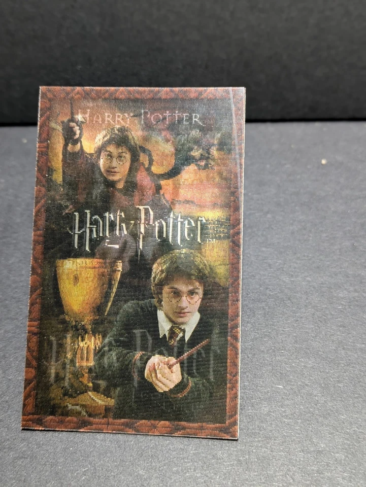 Rare Harry Potter & the GoF 2005 Lenticular Card Warner Bros - Image 4 of 4