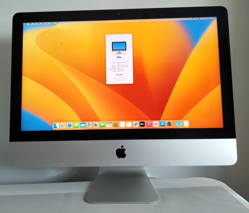 Apple iMac 2017 , 21.5" , 3 GHz i5,  16GB RAM, 512GB SSD + 1TB HDD, Retina 4K - Picture 1 of 7