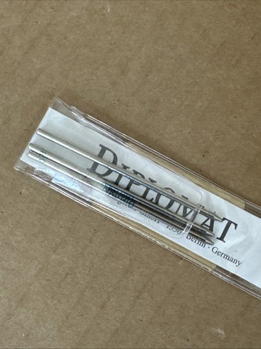 Pluma GRIP Spacetec by Diplomat tinta azul hecha en Alemania con 3 recambios - Imagen 5 de 6