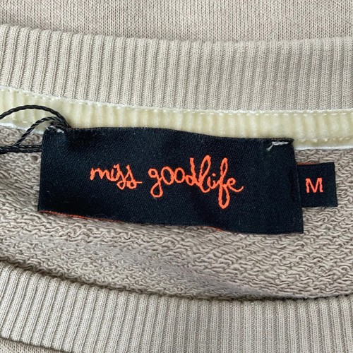 Miss Goodlife, Sweatshirt, Größe: M, Beige, Print, Damen #GqP - Bild 3 von 4