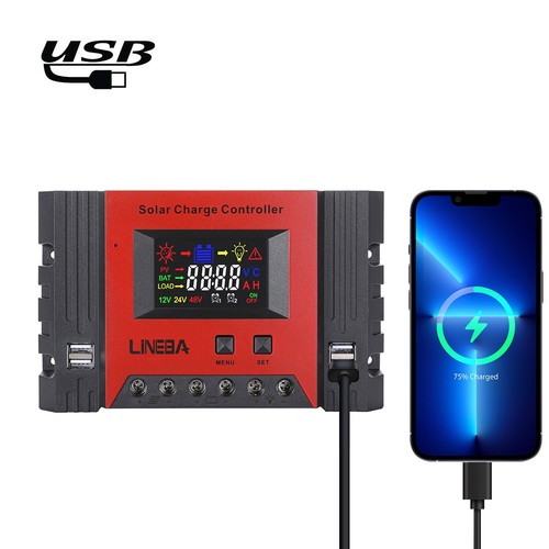 5200W MPPT Solar Charge Controller 100A 12V 24V 36V 48V USB Battery PV Regulator - Picture 103 of 132