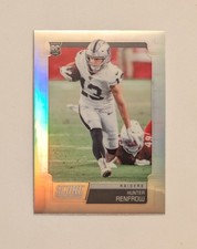 Hunter Renfrow Rookie Card #459 Silver Holo 2019 Chronicles Score Football RC. rookie card picture