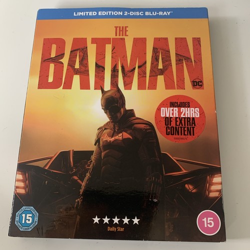 The Batman (Robert Pattinson) 2 Disc Limited Edition Blu Ray Great condition