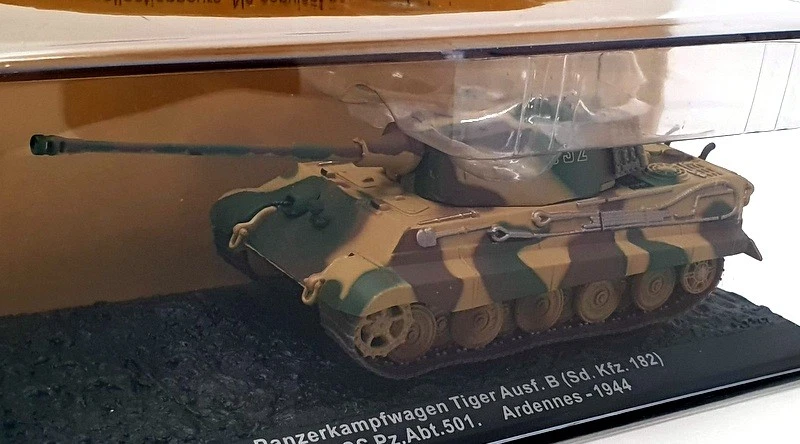 Altaya 1/72 Scale AL14820B - Panzerkampfwagen Tiger Tank Ardennes 1944 - Image 2 of 2