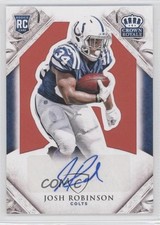 2015 Panini Crown Royale Signature Retail Red /99 Josh Robinson Rookie Auto RC