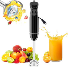 Portable Hand Blender-Two speed-Immersion Blender Great for Soups and Smoothies