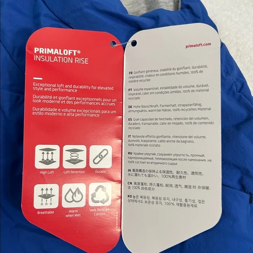 NWT Free People Movement SLALOM REVERSIBLE FLEECE VEST Stellar Cobalt Blue Small - Picture 11 of 11