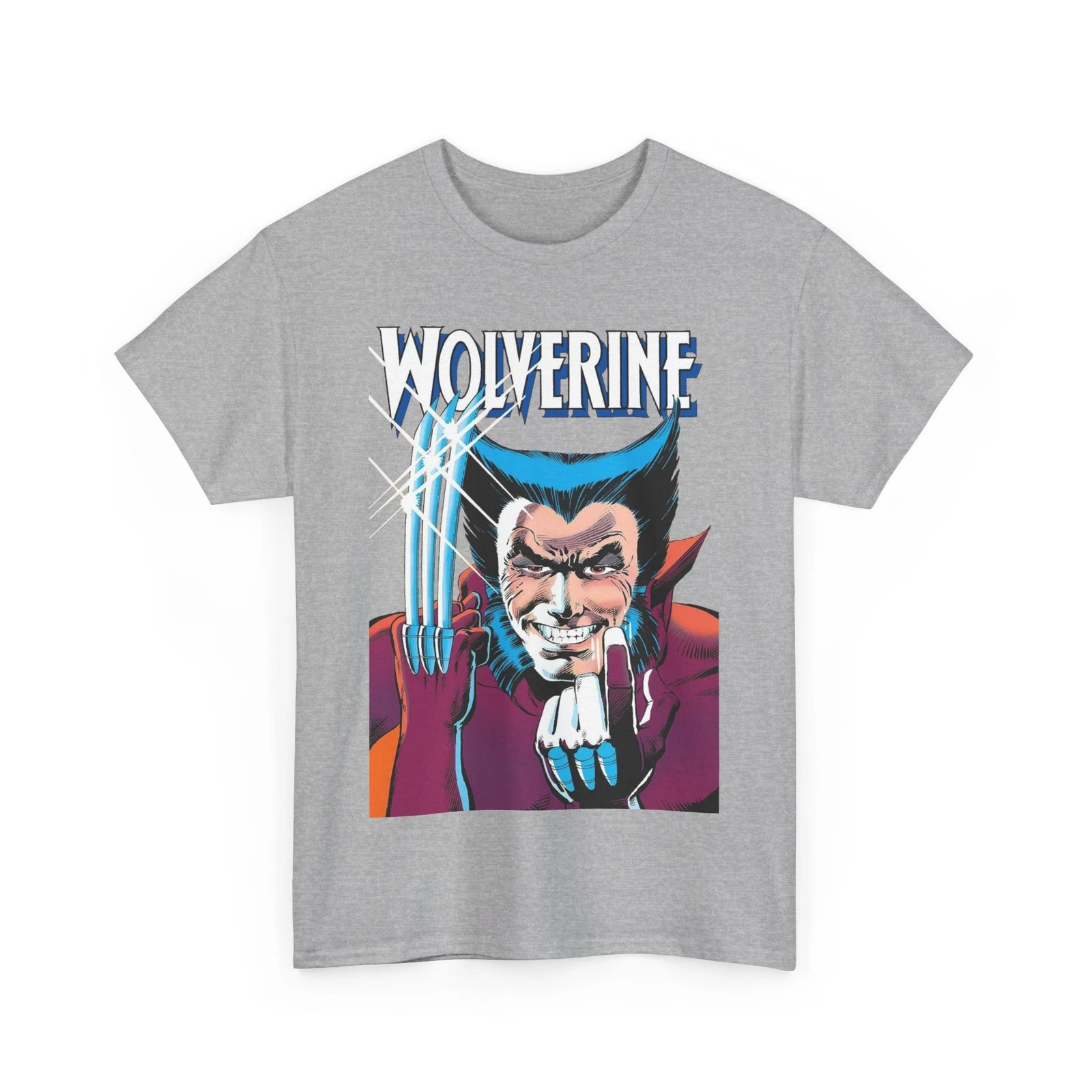 Wolverine T-Shirt - Frank Miller 1982 Cover Art - Marvel Comics - X-Men, Logan