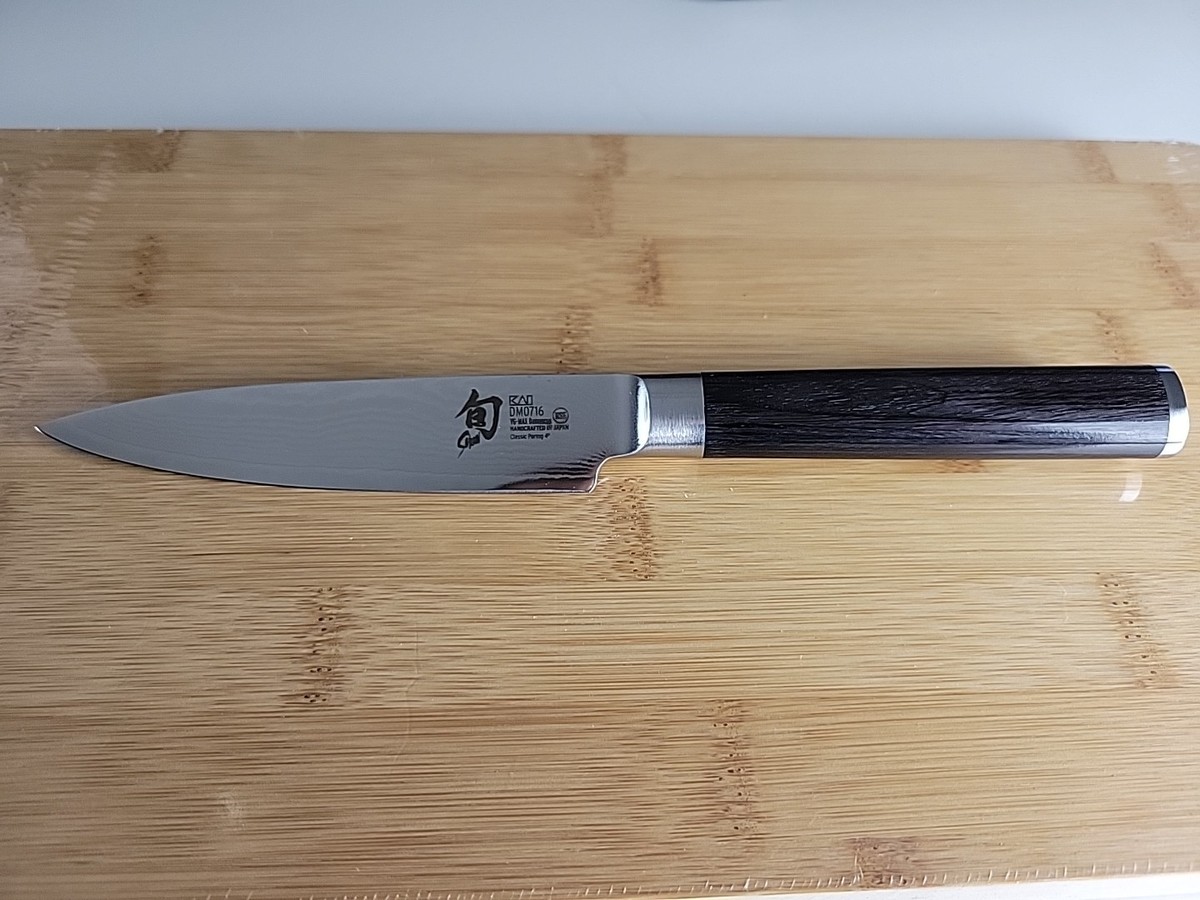 Shun DM0716 Classic 4-Inch Paring Knife Japanese Handcrafted