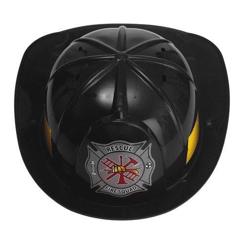 Children Kids Firefighter Helmet New Cosplay Props Plastic Fire Hat Trendy 1Pcs - Picture 6 of 33