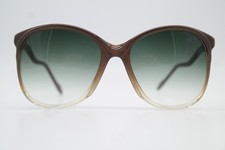 Vintage Sunglasses Neostyle COSMET 11 Brown Transparent Oval