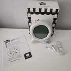 Tommee Tippee Groclock Sleep Trainer Clock Alarm Nightlight Grey VGC