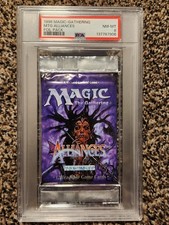 Alliances Booster Pack English Graded PSA 8 NM MTG Magic Gathering Sealed