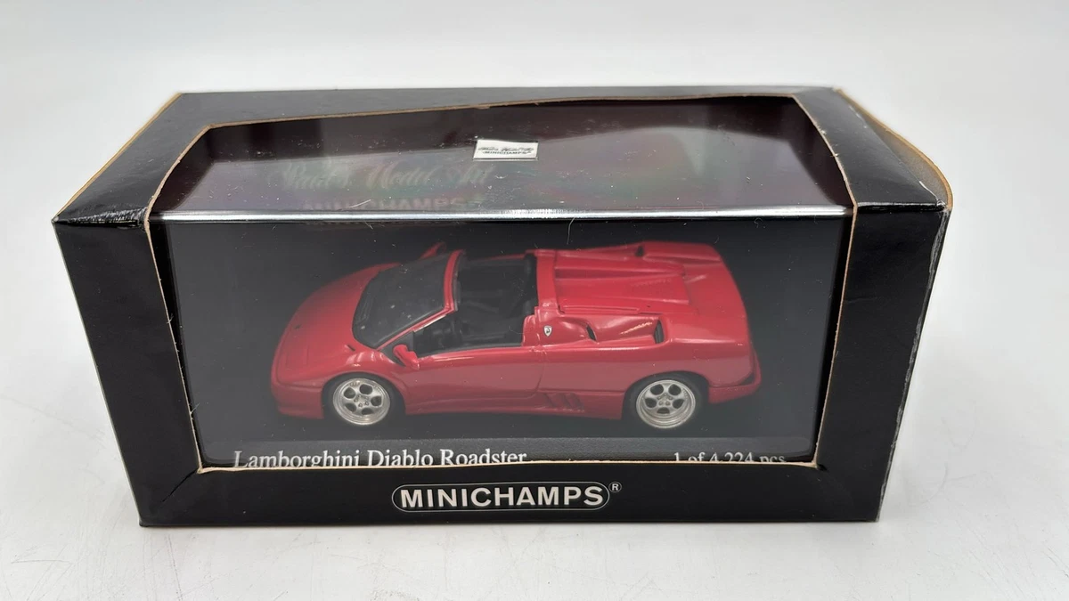 Lamborghini Gallardo de 2006 bleu métal 1/43 Minichamps (1008