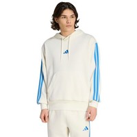 Bluza MęSka Adidas Essentials 3-Stripes French Terry Hoodie Kremowa KD4901 - L A