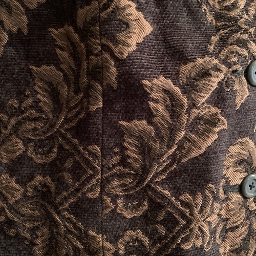 Denim & Co. Women’s Jacket Tapestry Brocade Jacquard Size L Long Sleeve - Picture 2 of 9