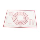  40x60CM Antihaft-Silikongebäck Backmatte Rollteigmatte Fondantblatt mit Maßen -